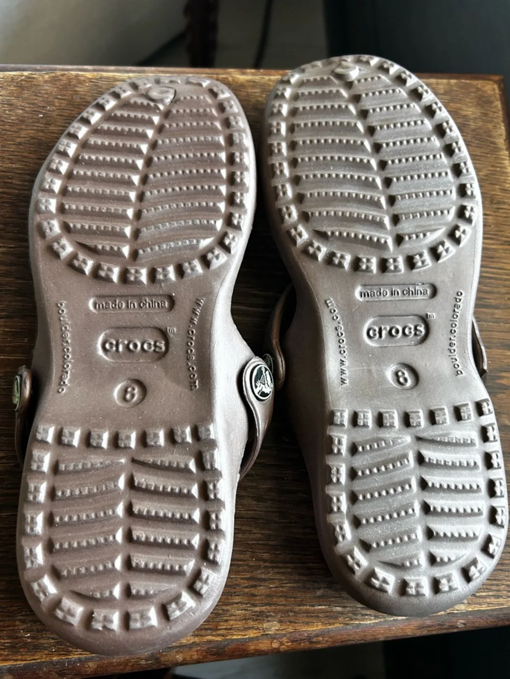 CROCS Cleo sandals NEW size 8 - Picture 3 of 6